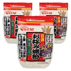 Nisshin Seifun 日清製粉 大阪燒混合粉, 3包, 500g