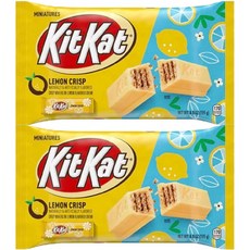 Nestle 雀巢 KitKat 檸檬巧克力餅乾 迷你包裝, 2包, 195g