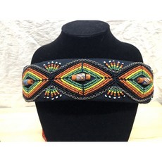 原住民珠繡頭飾