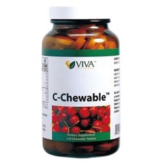 VIVA 威望維他命C咀嚼錠 (西印度櫻桃+玫瑰花子) 90/120粒裝 | 維生素C, 1個, 120顆