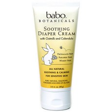babo BOTANICALS 燕麥金盞花舒緩尿布霜, 85g, 1個