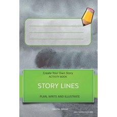 (英文圖書)Story Lines - Create Your Own Story Activity Book Plan Write and Illustrate: Un... 平裝版, Independently Published, 英文