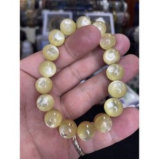 清透雙眼黃祖母晶手鍊 11米 晶體清透 提升氣質 招財納福