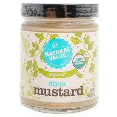 NATURAL VALUE 第戎芥末醬, 1個, 255克