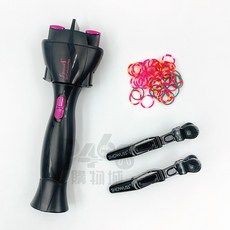SHOWLISS 自動編髮器 360度旋轉 快速造型編髮, 黑色