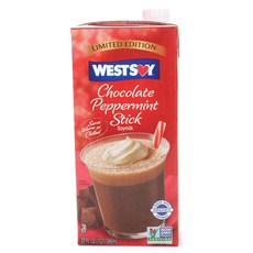 WESTSOY 巧克力薄荷棒豆漿, 1個, 946毫升