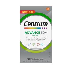 Centrum 善存 成人50歲以上適用綜合維他命錠, 1罐, 100顆