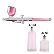 臉部注氧儀 單動噴筆 3D水氧 美容儀器配件 噴氧槍 注氧槍 水氧筆 噴槍 面部清潔 保濕補水 噴霧 臉部美容保養, 噴槍+5cc+20cc+40cc壺