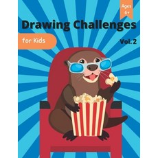 (英文圖書)Drawing Challenges For Kids: Vol. 2 平裝版, Independently Published, 英文