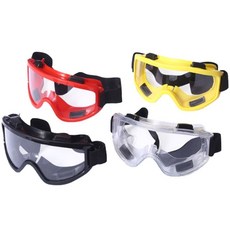 【防疫專推】護目鏡 防護眼鏡 防疫安全防護，多色可選，工廠實驗室戶外運動適用, 活潑黃, 1個