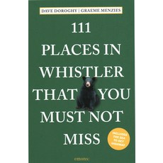 (英文圖書) 111 Places in Whistler That You Must Not Miss 平裝版, Emons Publishers, 英文