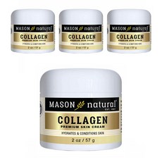 MASON natural 椰子油膚霜, 4個, 57克