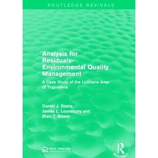 (英文圖書) Analysis for Residuals-Environmental Quality Management: A Case Study of the Ljubljana Area o... 平裝版, Routledge, 英文