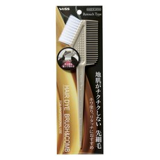 VeSS 補色型染髮刷+梳子 DY-650, 1個, 珍珠白