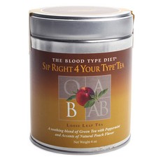 Sip Right 4 Your Type 罐裝花草茶葉, 1個, 113克