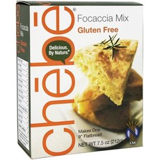 CHEBE 無麩質 Focaccia Mix 無糖, 1個, 212克