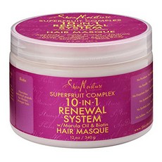 Shea Moisture 10合1再造髮膜, 1個, 340克
