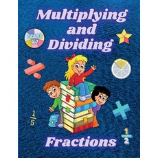 (英文圖書)Multiplying and Dividing Fractions Grades 4 - 7: Practice Basic Math Facts Multi... 平裝版, Notion Press, 英文