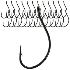 gamakatsu Split Shot Drop Hook 釣魚鉤 NS 黑色, 25件