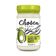 Chosen FOODS 無糖芥末美乃滋醬 無麩質, 1個, 237毫升