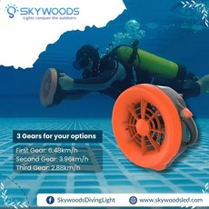 台灣代理【翔準】【SKYWOODS】UNDERWATER SCOOTER 水下推進器 自由潛水 保固小琉球 海底 潛水, 詳見包裝