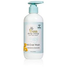 deep steep 嬰兒溫和洗髮沐浴露 金盞花洋甘菊香味, 1瓶, 296ml