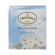 TWININGS 唐寧茶 洋甘菊草本茶茶包 無咖啡因, 1.5g, 50包, 1盒