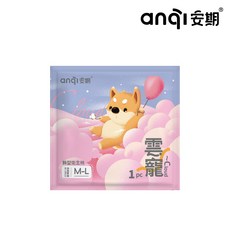 Anqi 安期 柴寶泡泡褲型衛生棉, 1包, 1入, 中型