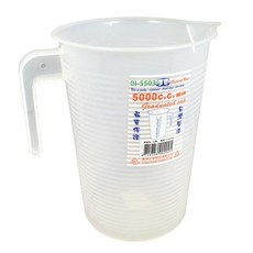 簡單樂活 BI-5503-5 5000cc附蓋量杯 附柄量水杯 台灣製造, 依圖示, 1個, 5000L