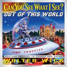 (英文圖書)Can You See What I See? Out of This World: Picture Puzzles to Search and Solve 精裝版, Cartwheel Books, 英文