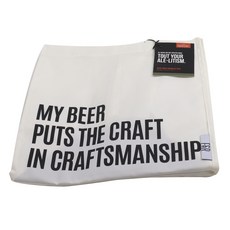 Foster & Rye Beer Snob 啤酒壺手提袋, 1個, White+Black