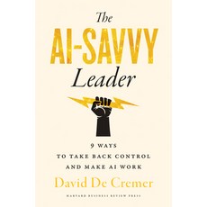 (英文圖書) The AI-Savvy Leader: Nine Ways to Take Back Control and Make AI Work 精裝版, Harvard Business Review Press, 英文