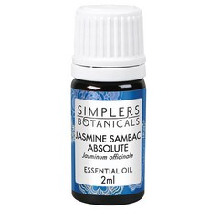 SIMPLERS BOTANICALS 精油茉莉沙巴絕對, 1個, 2ml