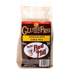 Bob's Red Mill 無麩質巧克力蛋糕粉, 1個, 453克