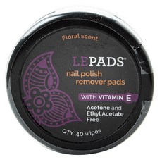 Le Pads 指甲油卸妝墊維生素 E 花香, 40件