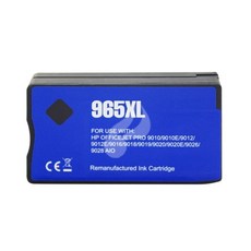 HP 965XL 高印量副廠墨水匣 適用於 HP OfficeJet Pro 9010/9020, 黑色, 青色, 品紅色, 黃色