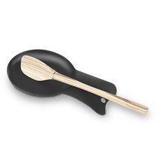 SPECTRUM Diversified Designs Matera湯匙架 烹飪工具架, 1個, 黑色