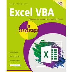 (英文圖書) Excel VBA in Easy Steps: Illustrated Using Excel in Microsoft 365 平裝版, In Easy Steps, 英文