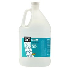 BETTER LIFE 碗盤清潔劑 檸檬薄荷香, 1個, 3.79L