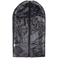 honey can do 透明乙烯基衣物防塵套 黑色, 1個, 1個裝