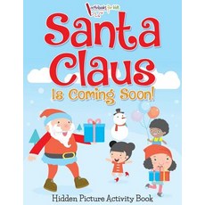(英文圖書)Santa Claus Is Coming Soon! Hidden Picture Activity Book 平裝版, Activibooks for Kids, 英文