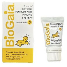 BioGaia 寶乖亞 益生菌維生素D滴劑軟管裝, 1個, 10ml