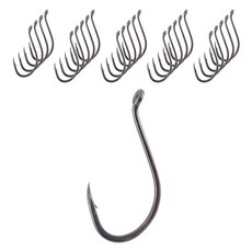 gamakatsu 章魚鉤 釣魚鉤 NS 黑色, 25件