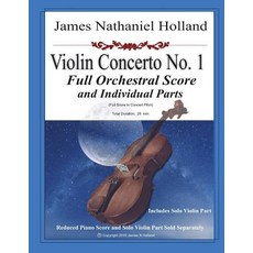 Violin Concerto No. 1: Full Score and Individual Parts 平裝版, Createspace Independent Pub..., 英文