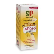 青桃 Omega-3 EPA 和 DHA 檸檬, 1個, 118.3毫升