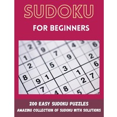 (英文圖書) Sudoku for Beginners: 200 Easy Sudoku Puzzles 平裝版, Gopublish, 英文