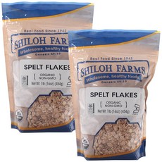SHILOH FARMS 斯佩耳特小麥穀物麥片, 2包, 454g