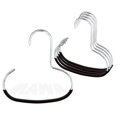 MAWA 圍巾掛勾 G-1 14.6*15.2cm, 5件, 黑色的