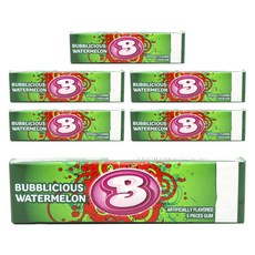 Bubblicious 口香糖 西瓜口味, 6個