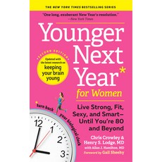 (英文圖書) Younger Next Year for Women: Live Strong Fit Sexy and Smart--Until You're 80 and Beyond 平裝版, Workman Publishing, 英文